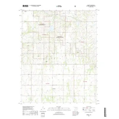 2018 Map of Dempsey, 2018 Print