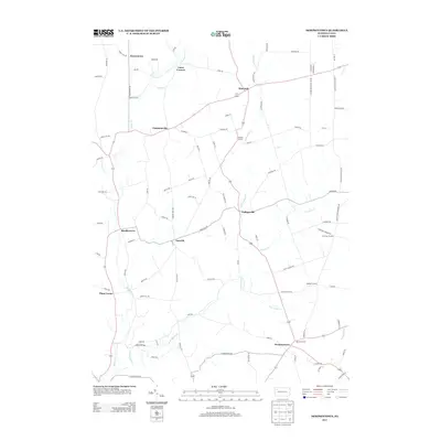 2013 Map of Dempseytown, 2013 Print
