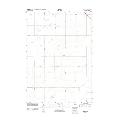2012 Map of Dempster, 2012 Print