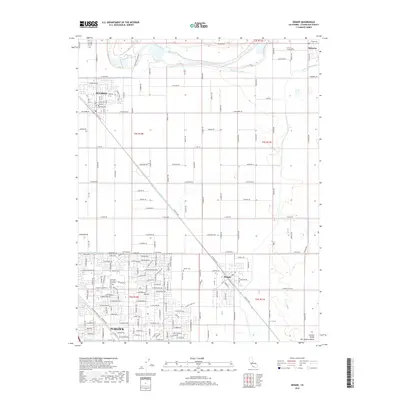 2018 Map of Denair, 2018 Print