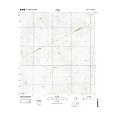 2015 Map of Denali A-2 SE, 2015 Print