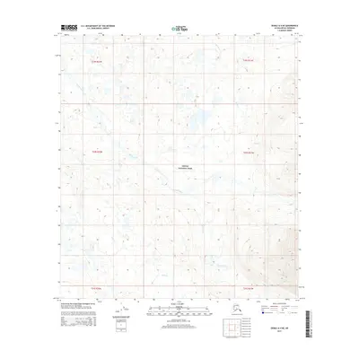 2015 Map of Denali A-4 NE, 2015 Print