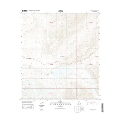 2015 Map of Denali B-1 NW, 2015 Print