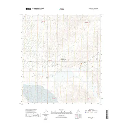 2019 Map of Denali B-1 NW, 2019 Print