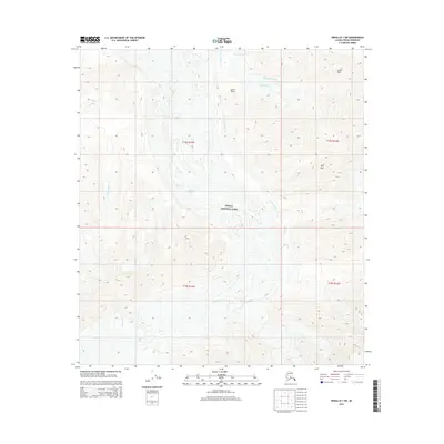 2015 Map of Denali B-1 SW, 2015 Print