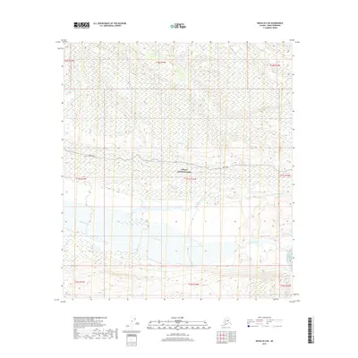 2019 Map of Denali B-2 NE, 2019 Print