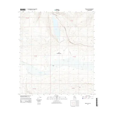 2015 Map of Denali B-2 NW, 2015 Print