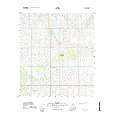 2019 Map of Denali B-2 NW, 2019 Print