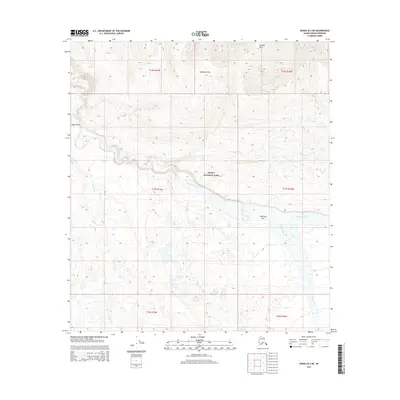 2015 Map of Denali B-3 NE, 2015 Print