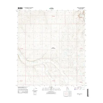 2015 Map of Denali B-3 NW, 2015 Print
