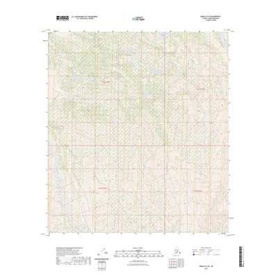 2023 Map of Denali B-3 SE, 2023 Print