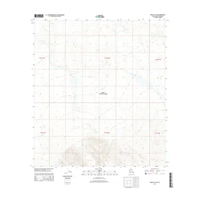 2015 Map of Denali B-3 SW, 2015 Print