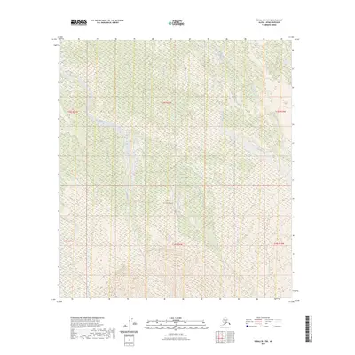 2023 Map of Denali B-3 SW, 2023 Print