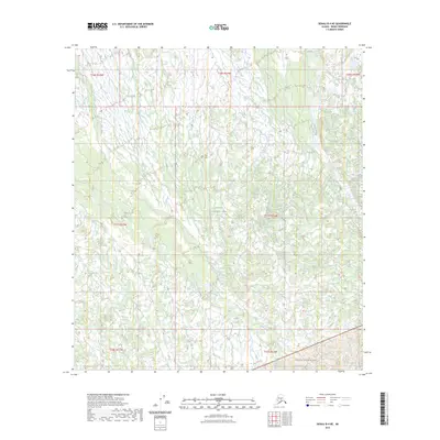 2023 Map of Denali B-4 NE, 2023 Print