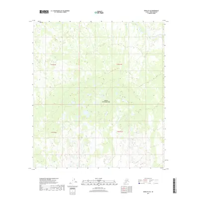 2017 Map of Denali B-4 SE, 2017 Print