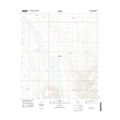 2015 Map of Denali C-1 NE, 2015 Print