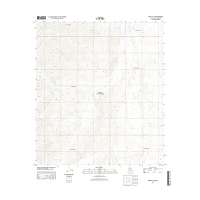2015 Map of Denali C-1 NW, 2015 Print