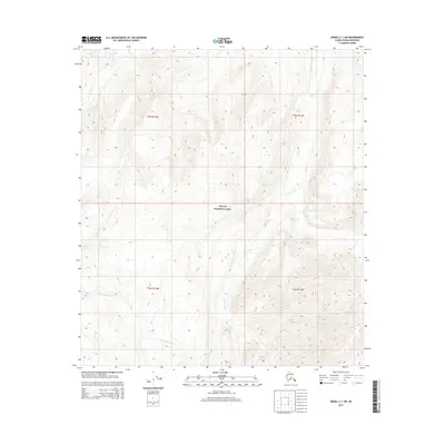 2015 Map of Denali C-1 SW, 2015 Print