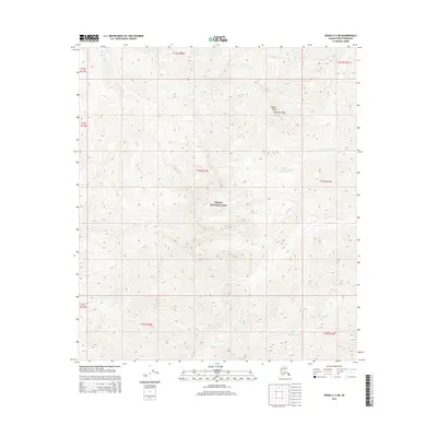 2015 Map of Denali C-2 NE, 2015 Print