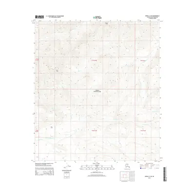 2015 Map of Denali C-2 SE, 2015 Print