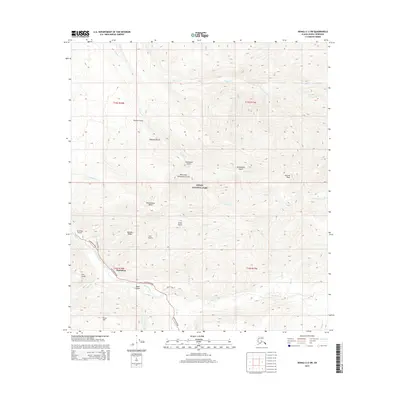 2015 Map of Denali C-2 SW, 2015 Print