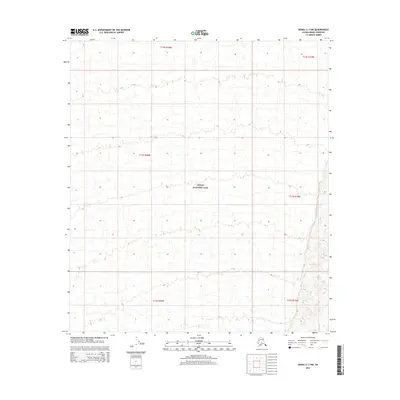 2015 Map of Denali C-3 NW, 2015 Print