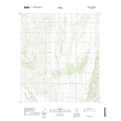 2023 Map of Denali C-3 NW, 2023 Print
