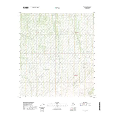 2023 Map of Denali C-3 SE, 2023 Print