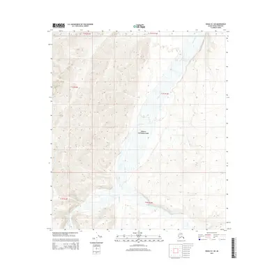 2015 Map of Denali D-1 NE, 2015 Print