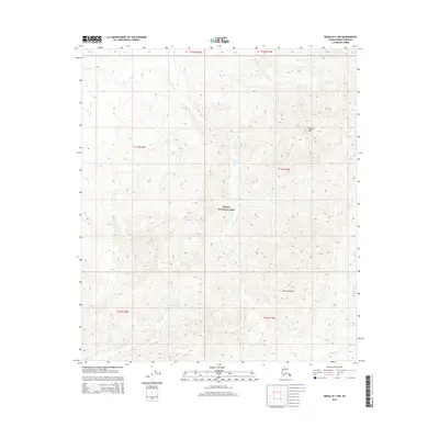 2015 Map of Denali D-1 NW, 2015 Print