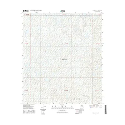 2016 Map of Denali D-2 NW, 2016 Print