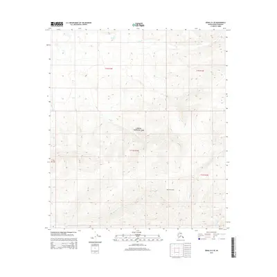 2015 Map of Denali D-2 SE, 2015 Print