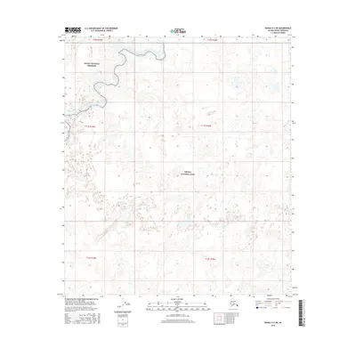 2016 Map of Denali D-3 NE, 2016 Print