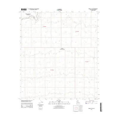 2015 Map of Denali D-3 SW, 2015 Print