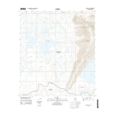 2015 Map of Denali D-4 NE, 2015 Print