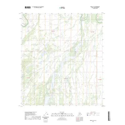 2023 Map of Denali D-4 SE, 2023 Print