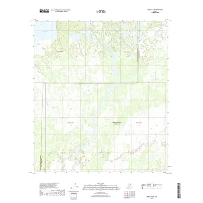 2017 Map of Denali D-5 SE, 2017 Print