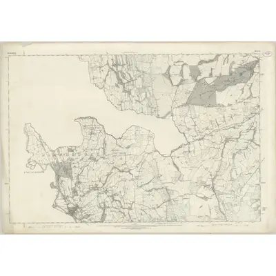 1875 Map of Denbighshire XI, 1880 Print