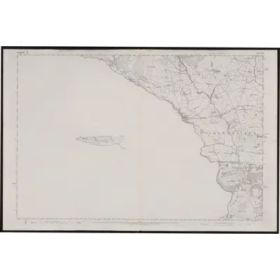 1875 Map of Denbighshire XLIII (inset XLV), 1880 Print