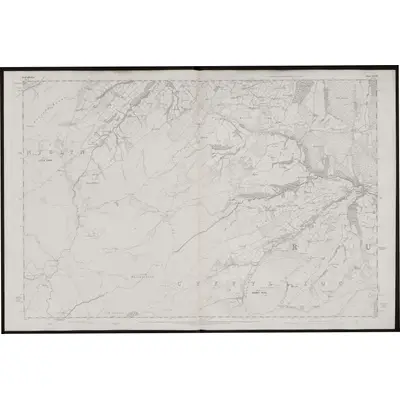 1874 Map of Denbighshire XVIII, 1879 Print