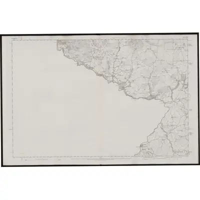 1875 Map of Denbighshire XXIII, 1880 Print