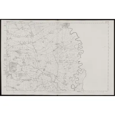 1872 Map of Denbighshire XXIX, 1879 Print