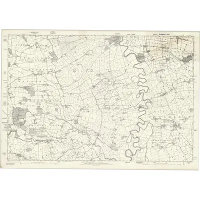 1872 Map of Denbighshire XXIX, 1879 Print