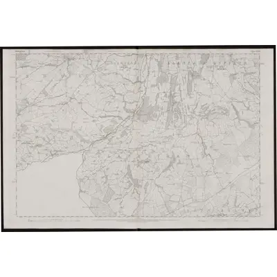 1874 Map of Denbighshire XXVI, 1880 Print