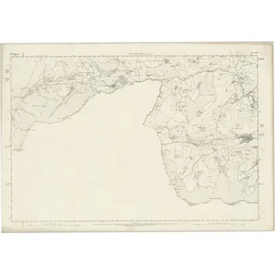 1875 Map of Denbighshire XXXI, 1879 Print