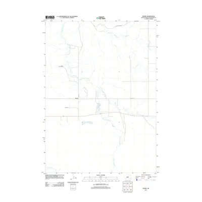 2012 Map of Denby, 2012 Print