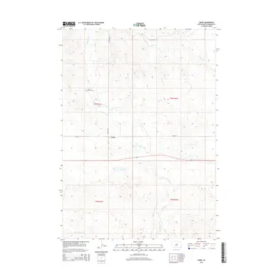2015 Map of Denby, 2015 Print