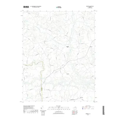 2019 Map of Dendron, 2019 Print