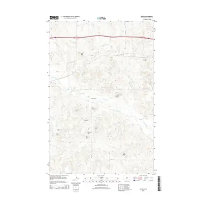 2014 Map of Dengate, 2014 Print