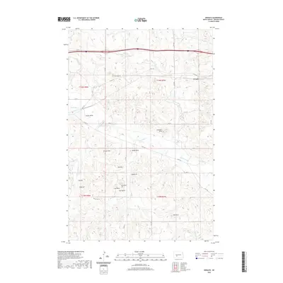 2020 Map of Dengate, 2020 Print